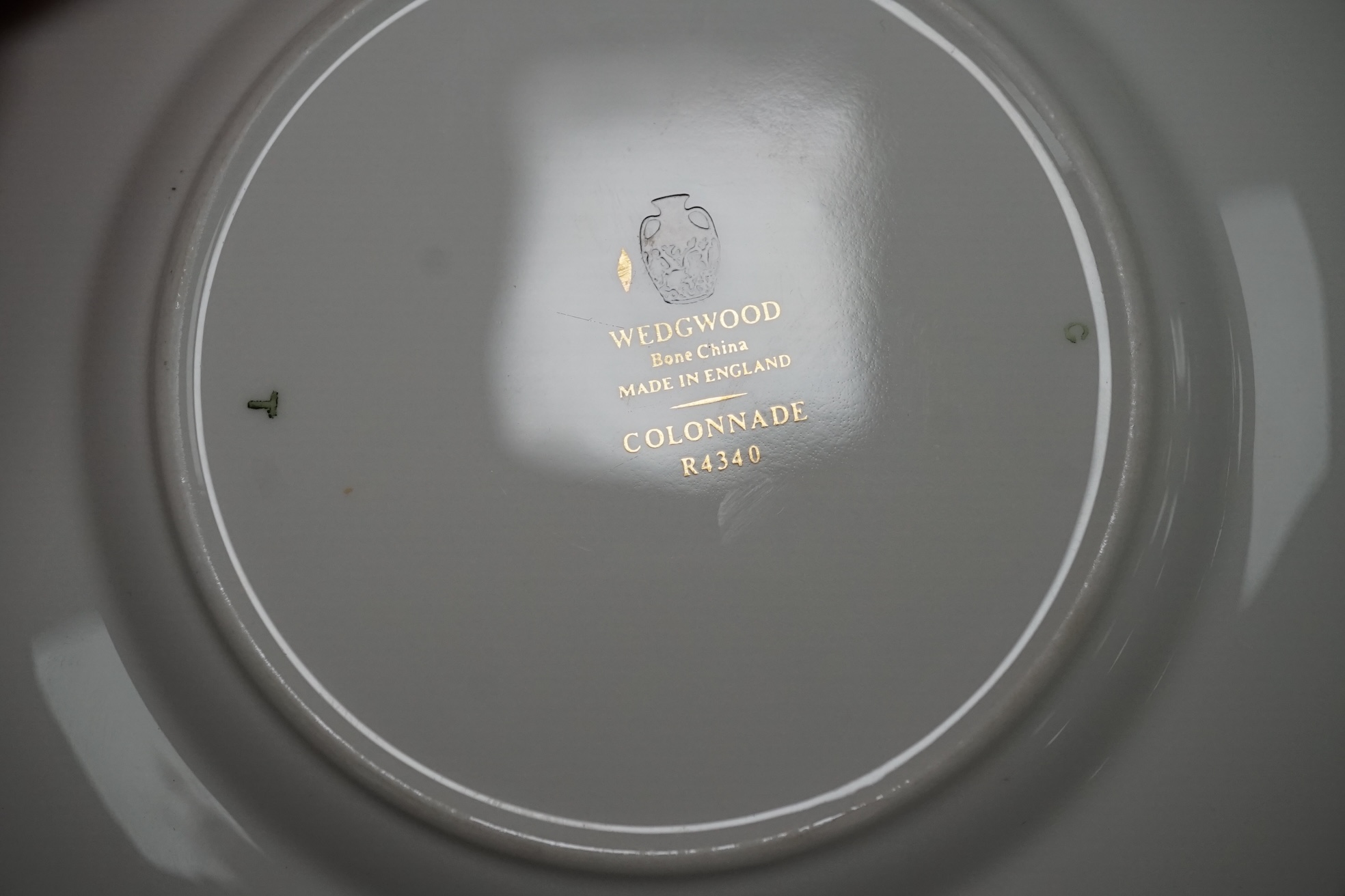 A Wedgwood Colonnade part dinner service to include tureens and oval platters, largest 40cm wide. Condition - good